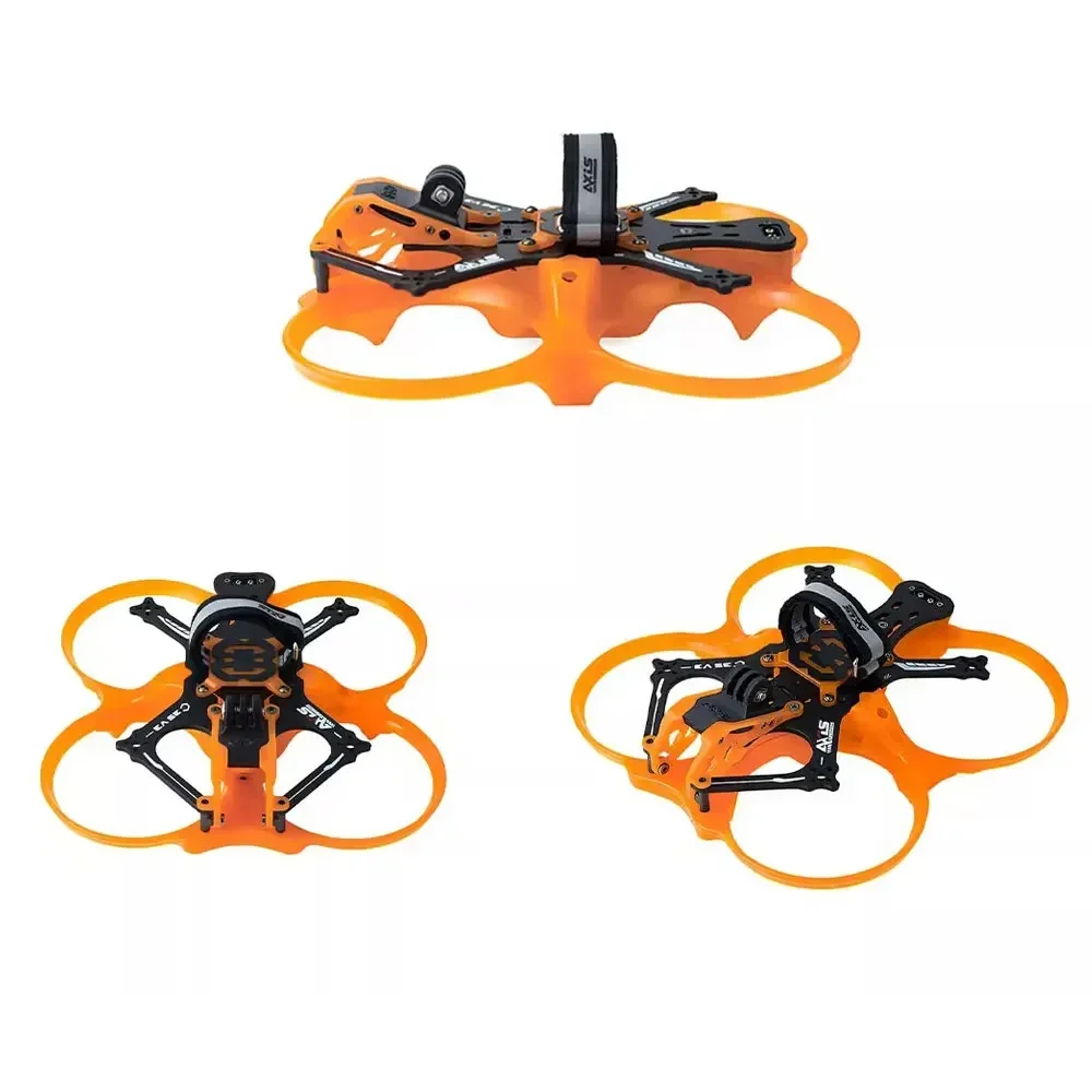 Drone FPV Micro 65mm O4 PRO Kit - Châssis Noir, Rose, Orange, Bleu, Violet