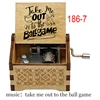 Take Me Out To The Ball Game Hand music box Kids Songs Super Simple Nursery Rhymes for kids boys girls toy gift 1