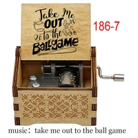 Take Me Out To The Ball Game Hand music box Kids Songs Super Simple Nursery Rhymes for kids boys girls toy gift 1