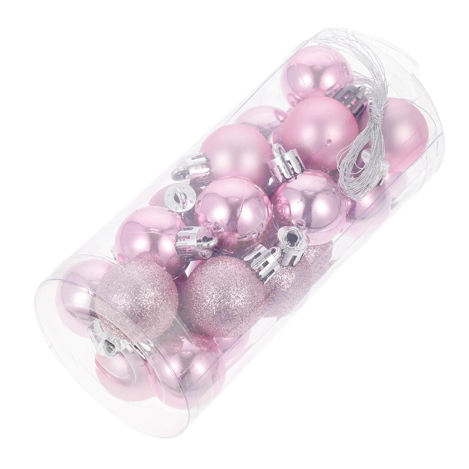 

Christmas White Pink Ball Ornaments Tree Decorations for Holiday Happy Wedding Party Chrismas Tree Ball Decoration