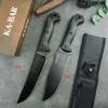 KA-BAR Becker Series Fixed Blade Knife - BK5 - BK7 - 8Cr13Mov Steel Blade - Tactical Combat Military Utility Survival Knives 3