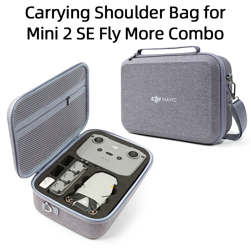 Drone Bag for DJI Mini 2SE/Mini 2 Fly More Combo Carrying Shoulder Bag
