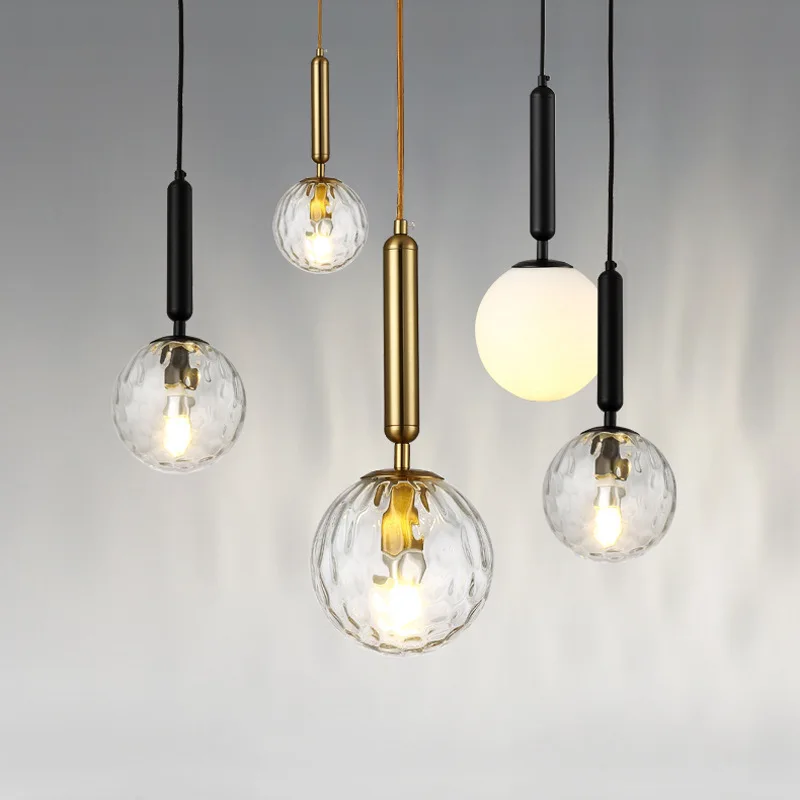 

Dining Table Lighting Home Decor Pendant Lights Modern Minimalist Living Room Bedroom Bedside Luminaires Kitchen Hanging Lamps