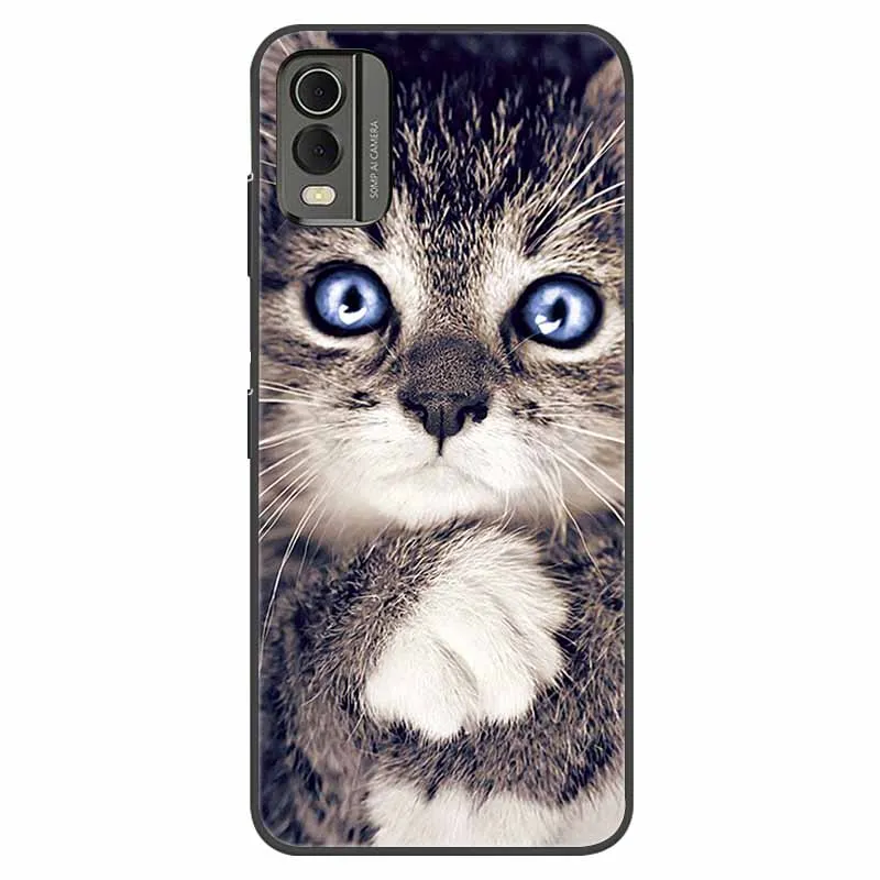 Shockproof Soft Silicone TPU Back Cover with Cute Cartoon Design