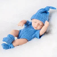 Mini 7 Inch Reborn Doll  Sleeping Baby Doll 19cm Born Dolls Baby Toys ,The Best Gift for Girls. 5