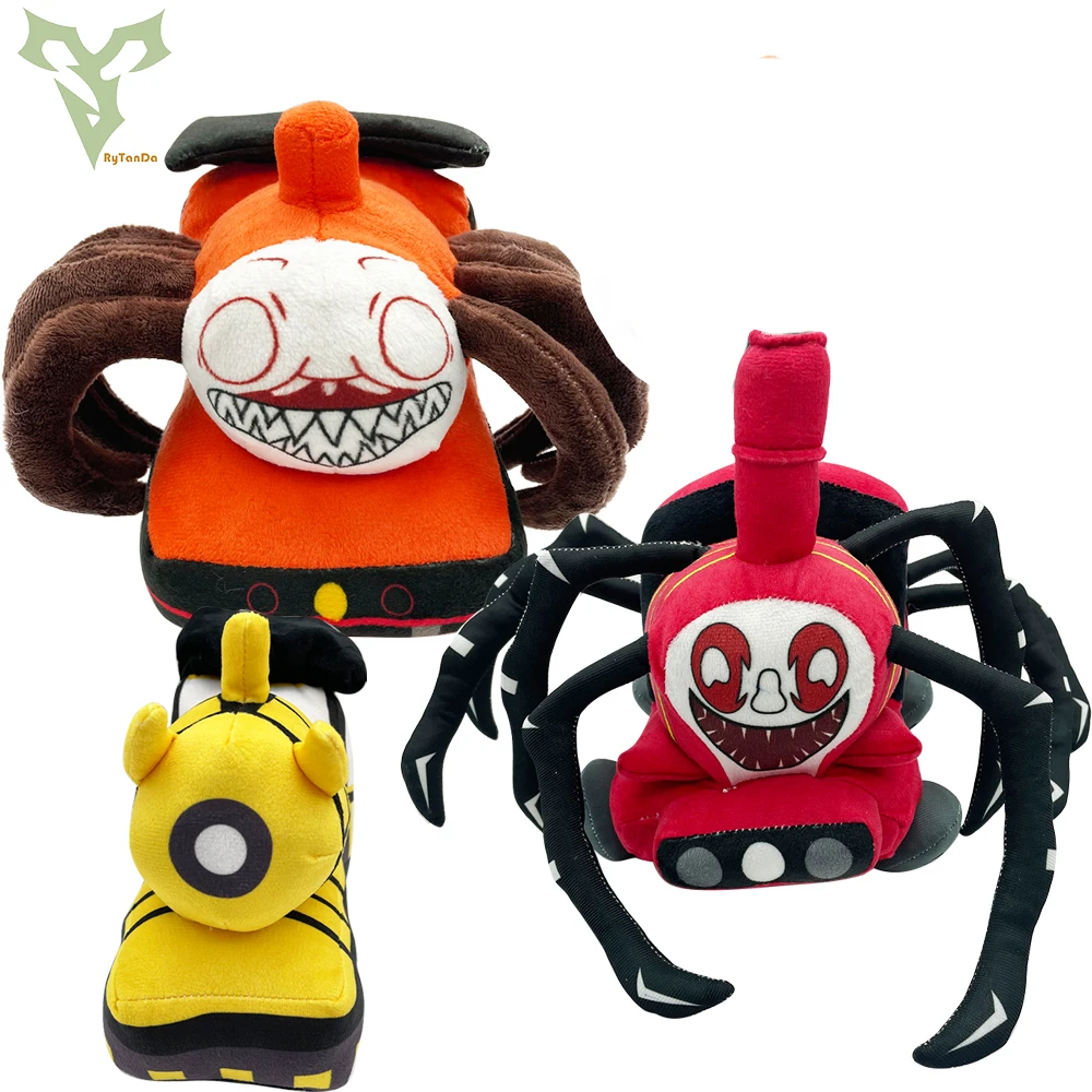 Novo Choo-choo Charles Plush Toy Horror Jogo de Terror Figura Boneca  Recheada Boneca Aranha Macia Animal Trem Plushie Presente para Crianças