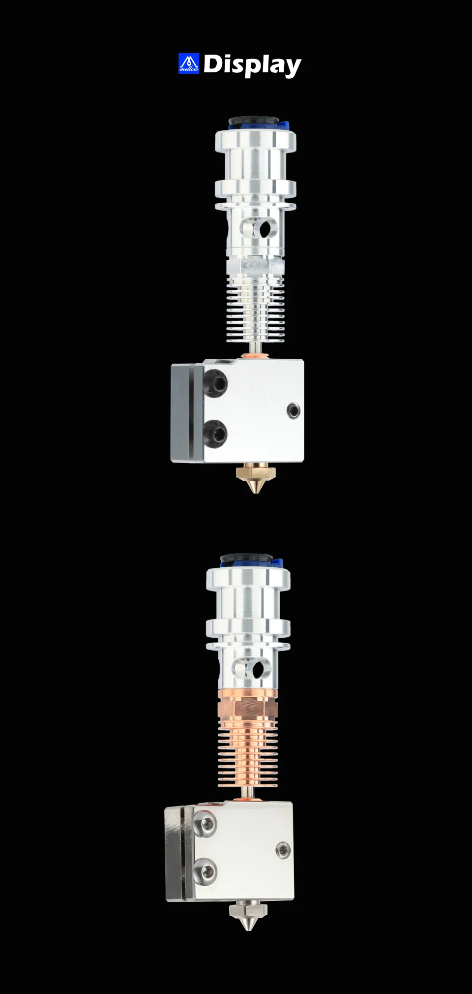 impressora mellow parte todo metal atualização hotend extrusora kit para ender prusa ddg
