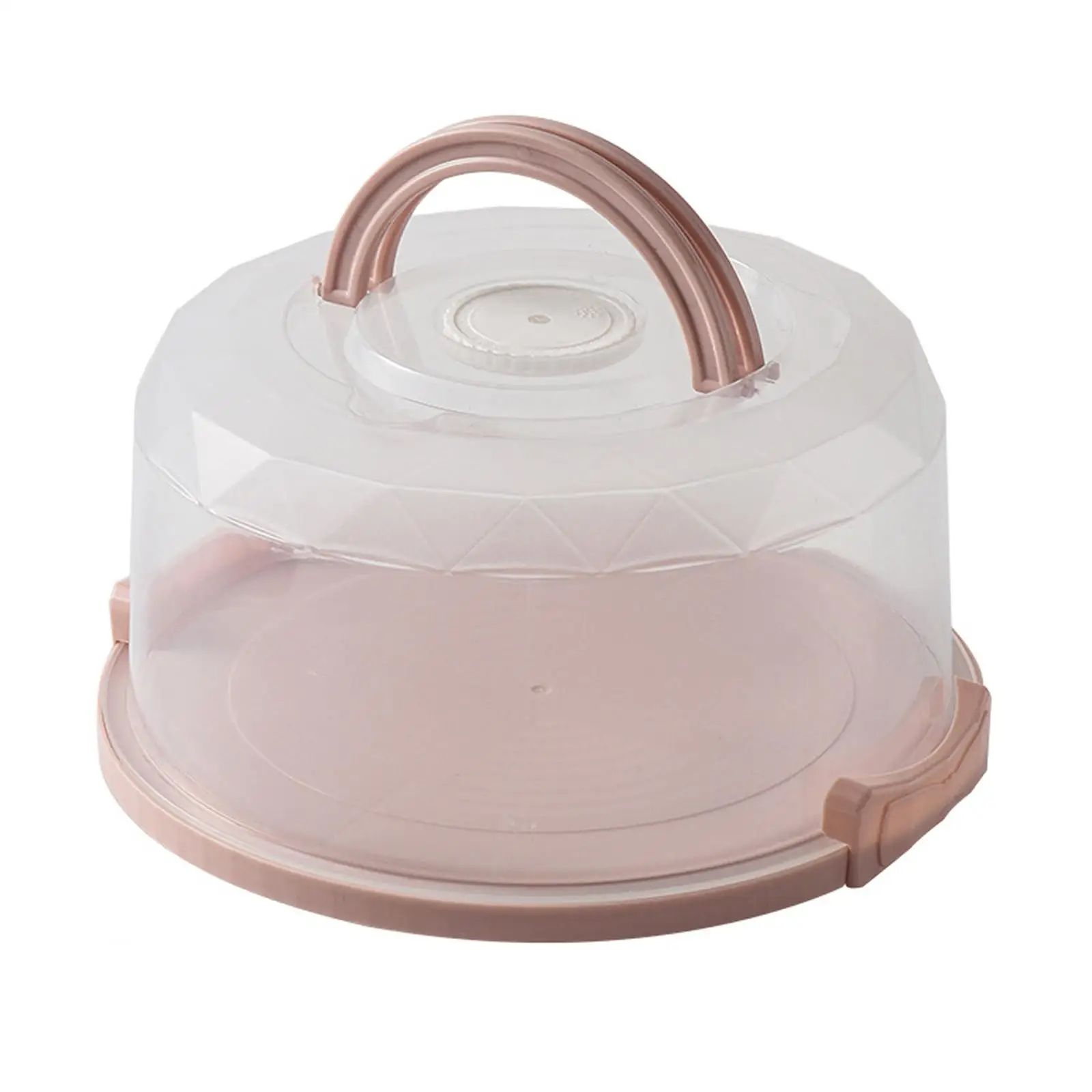 8inch Pie Cake Carrier with Lid and Handle, Cake Transport Container, Portable
