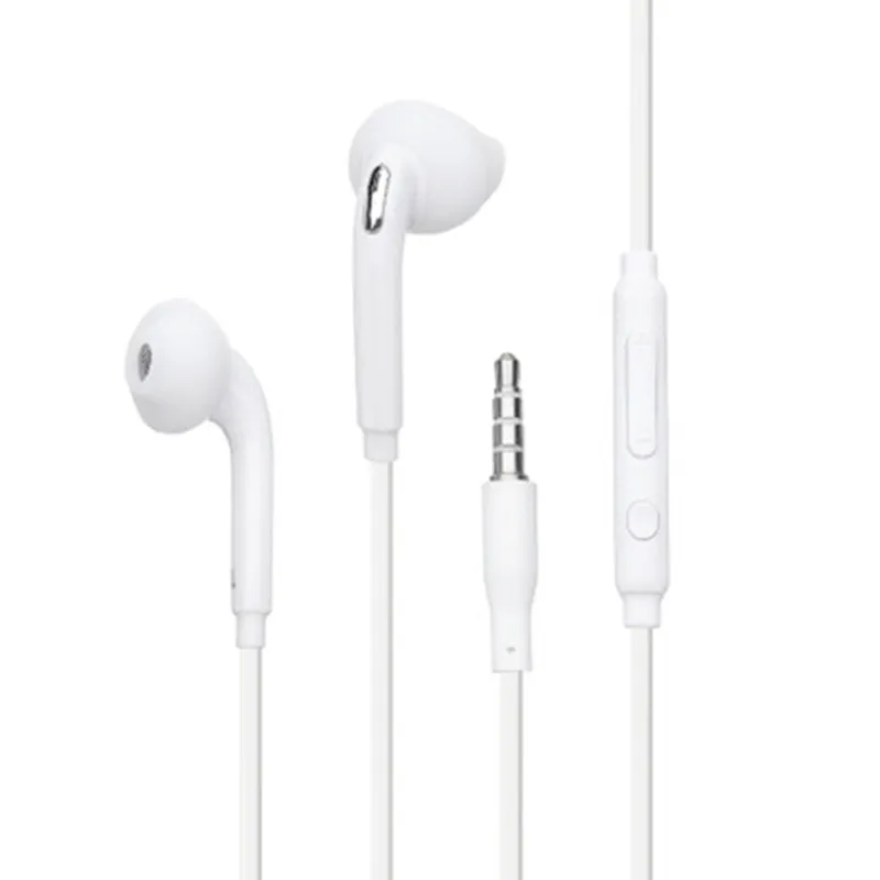 General 3.5mm Stereo Music In-Ear Headphones Cancelling Earphone Wired Headset with mic for Samsung galaxy/S6/s7  Xiaomi Phones — view 4