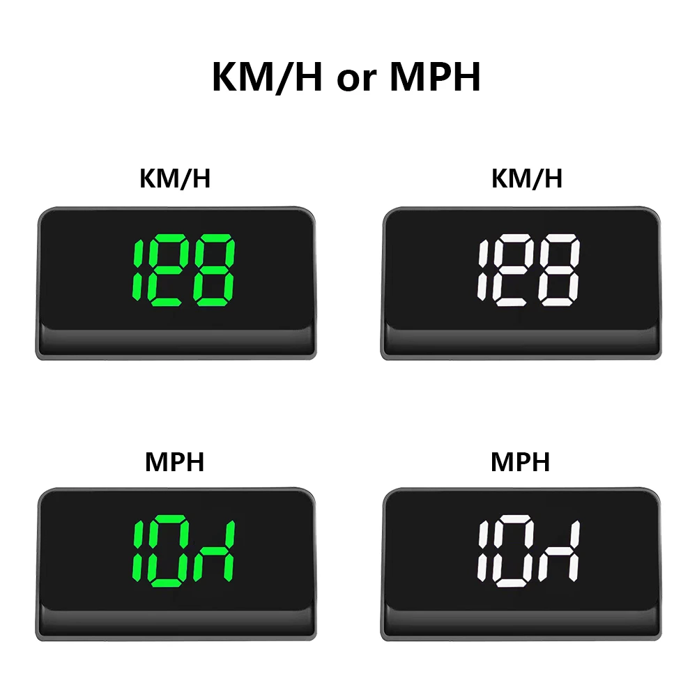 ڵ  ÷ GPS  ӵ HUD  , KMH MPH ӵ 跮, ڵ  ׼