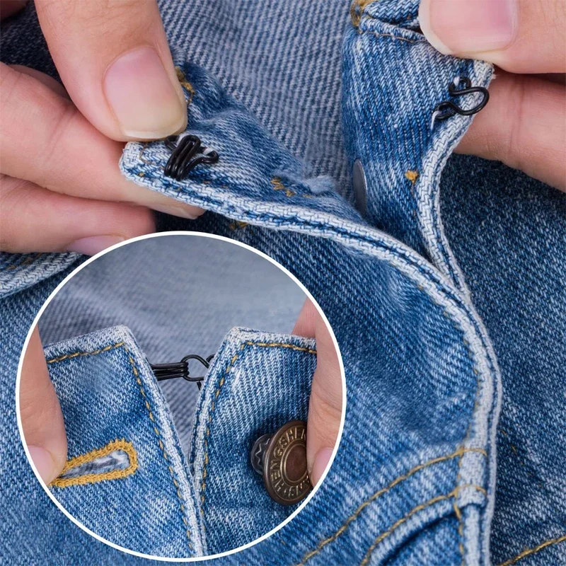 100 Sets Invisible Sewing Hook & Eye Closure for Clothing Bra Jacket Hooks Replacement Sewing Craft Buckle Garment Accessories 6