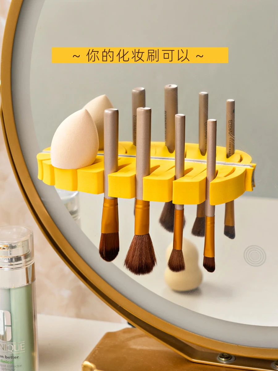 Multifunctional Brush Holder Drying Storage Designed Paintbrushes Dry Bristles Down Storage Organizer