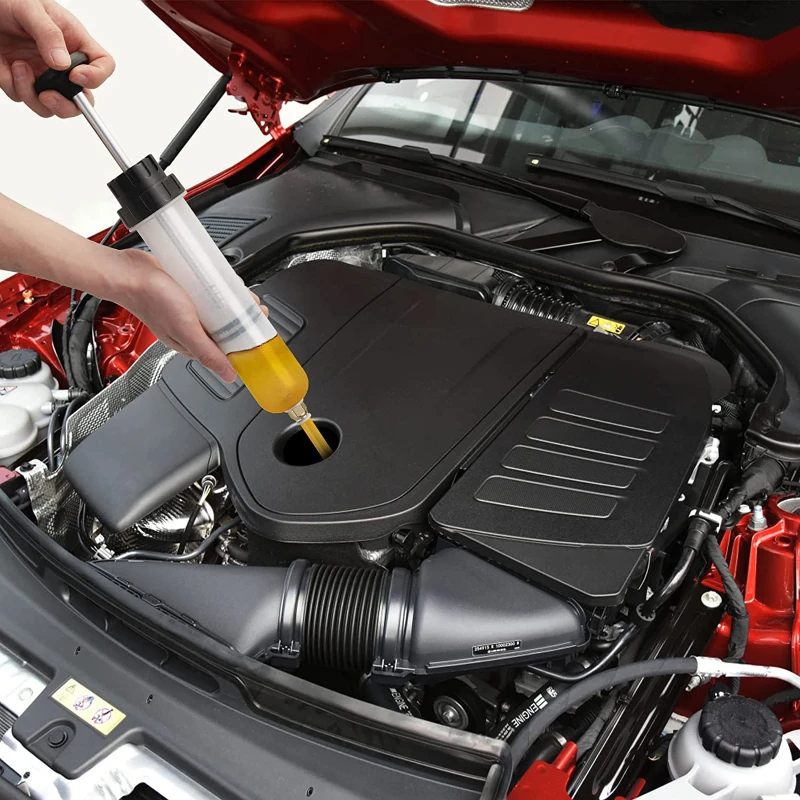 1pc Oil Fluid Extractor Filling Oil Change Syringe Bottle Transfer Automotive Fuel Extraction Pump Hand Tool Extractor Pump