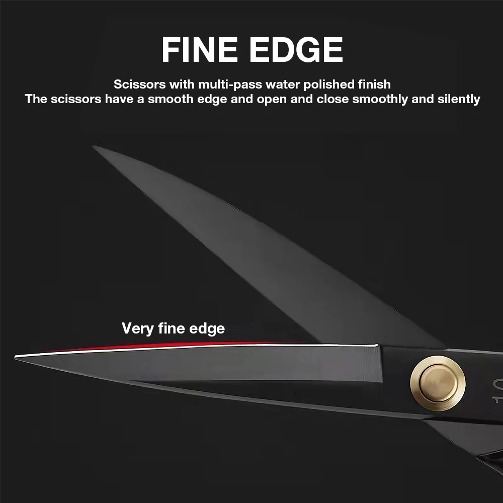 Tailor scissors Professional Heavy Duty for Cutting Fabric Leather Industrial Sharp Sewing for Home Kitchen