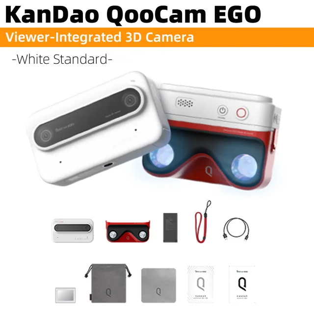 KanDao QooCam EGO Viewer-Integrated 3D Camera Support DNG