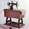 1pcs Mini Sewing Machine Music Box, Music Model Box, Plastic Decorat , Small Gifts for Couple and Friend for Kids Decoration 6