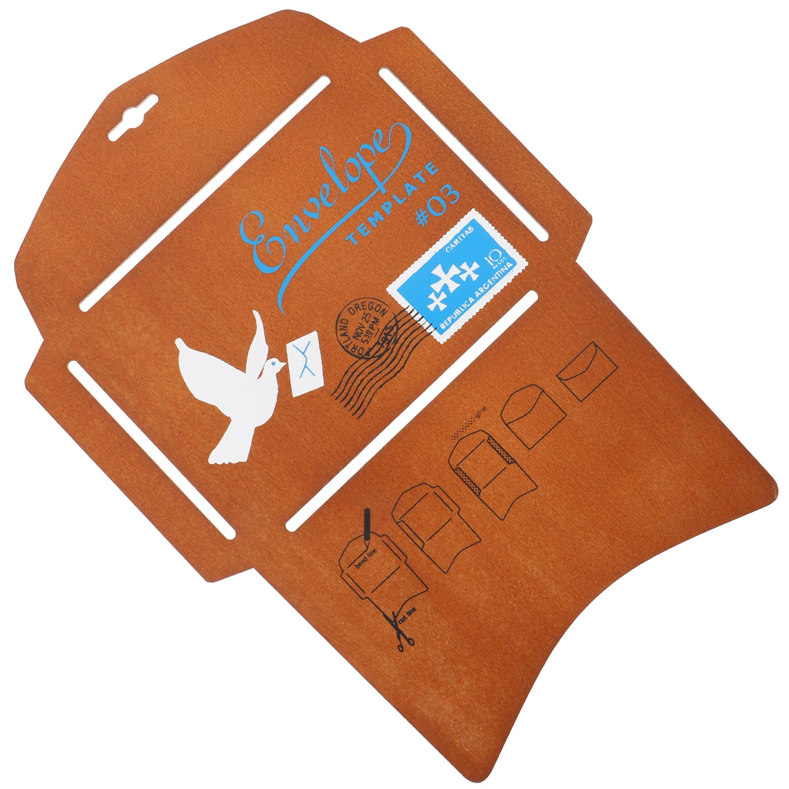 

Template DIY Stencil Addressing Envelope Accessory Hollow Out Templates Tool Making Envelopes