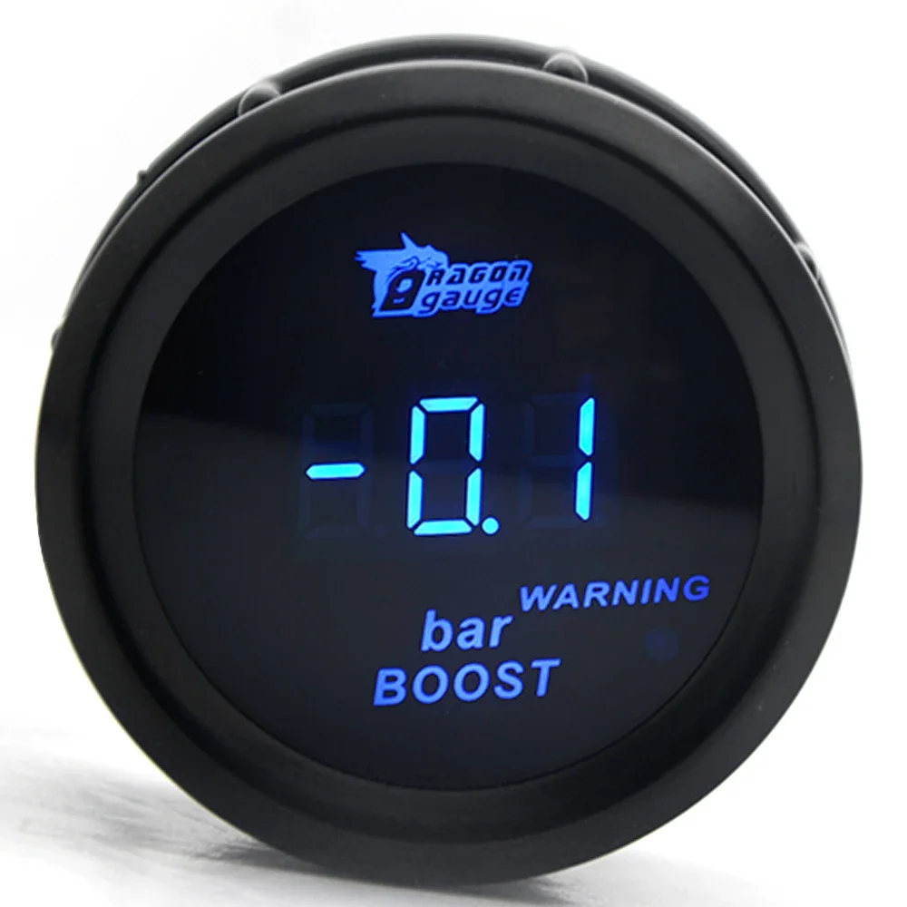 52mm Digital Car Gauge Boost/Temp/Oil/Volt/EGT/RPM 3