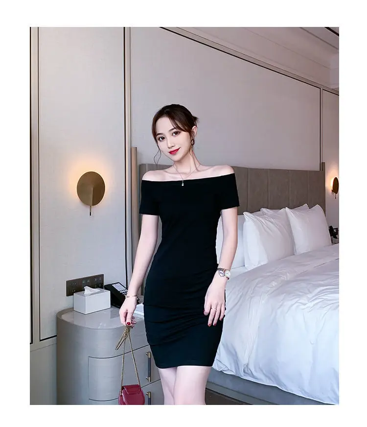 One-Shoulder Dress Detail