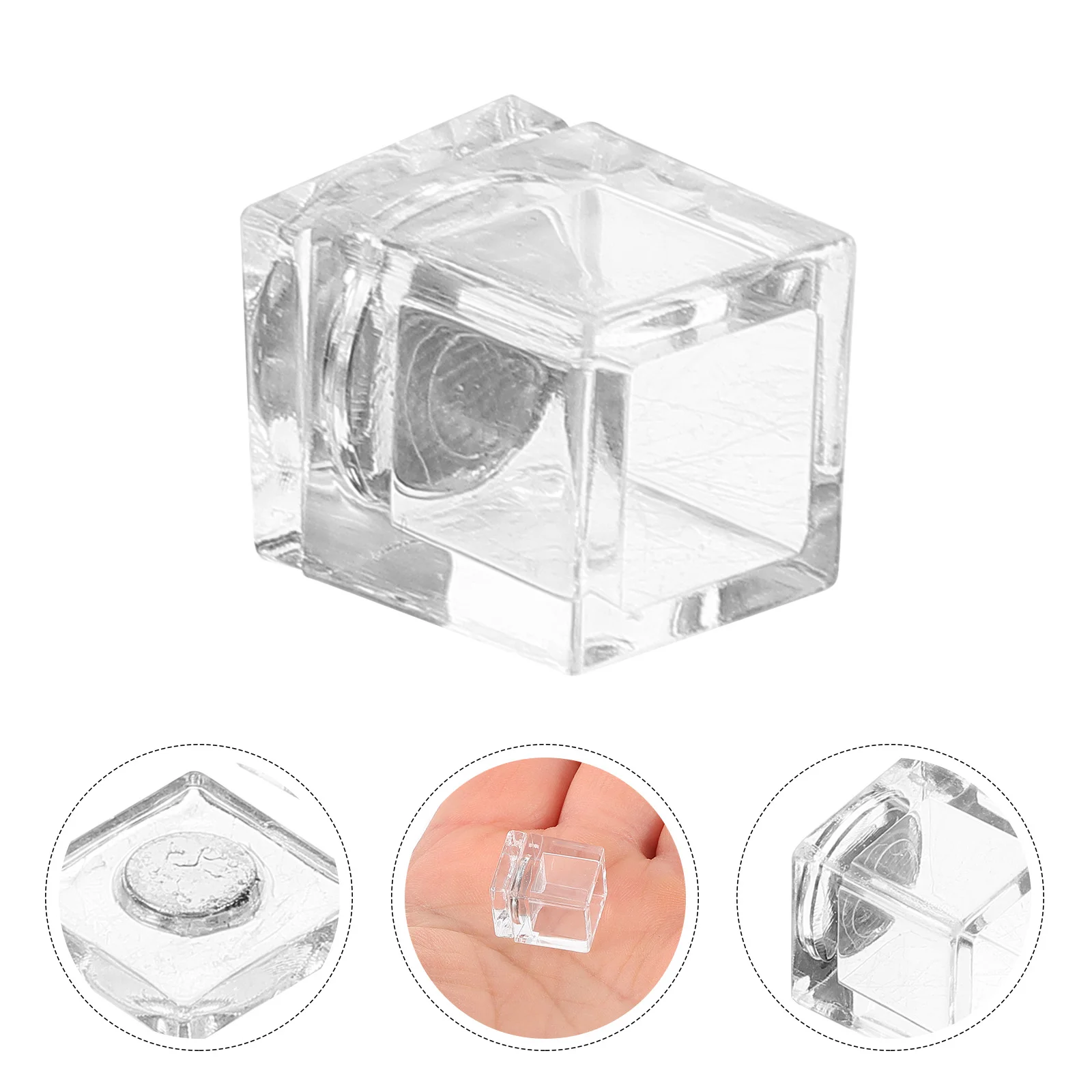 Transparent Lock Buckle Clear Door Latches Strong Catches Acrylic Cabinet