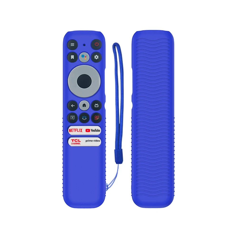 Replacement Waterproof Cover for TCL RC902N FMR1 Remote Control Protective Case for Home Living Room Silicone Tool silicone remote case silicone remote cover silicone remote sleeve remote controller cover silicone case protector