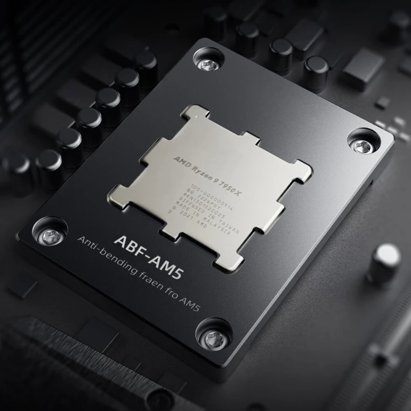 고급 AM5 CPU 접촉 프레임 AM5 CPU 냉각 및 굽힘 방지 버클 홀더용 내구성 있는 금속 버클 완벽한 액세서리