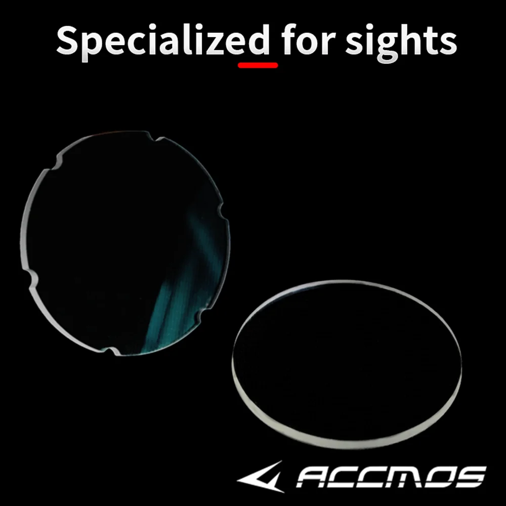 Archery Bore Sight Slingshot Bow Sight 35/45/48/54mm 4/6/8X Compound bow sight Lens Scope Magnify Resin Glass