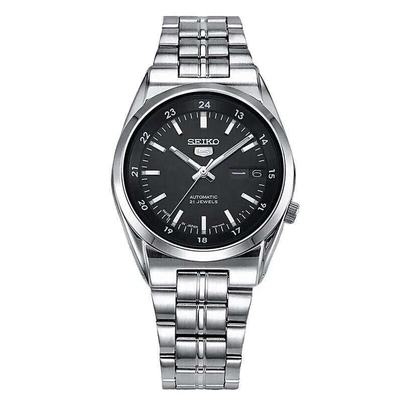 Seiko 5 Original Japan Automatic Mechanica Watch Quadrante Piccolo Impermeabile Luminoso Orologi In Acciaio Inossidabile Snk567J1