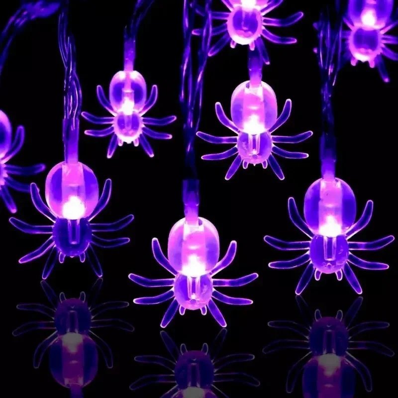 Battery Powered Halloween String Lights - Indoor Outdoor Party Decor