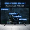 Cable HDMI 8K 8K/60Hz 4K/144Hz HMDI 2.1