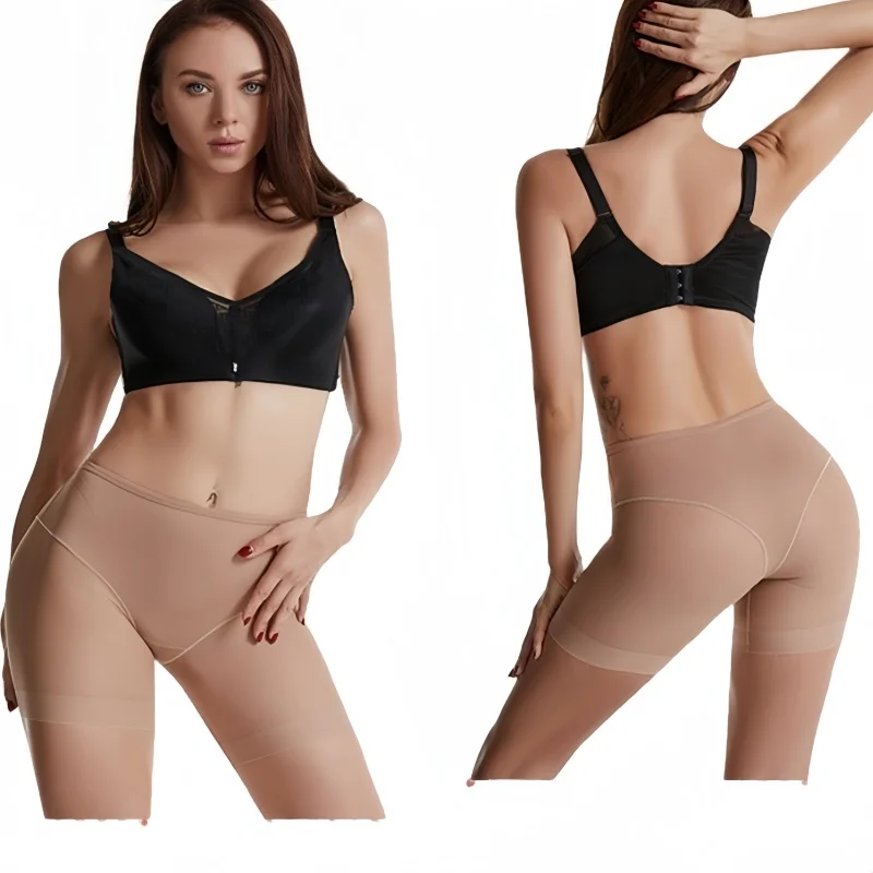 Women Shorts Under Skirt Anti Chafing Thigh Safety Shorts Ladies Pants Sexy Underwear Shaperwear Safety Pants S-3XL safety shorts safety pants