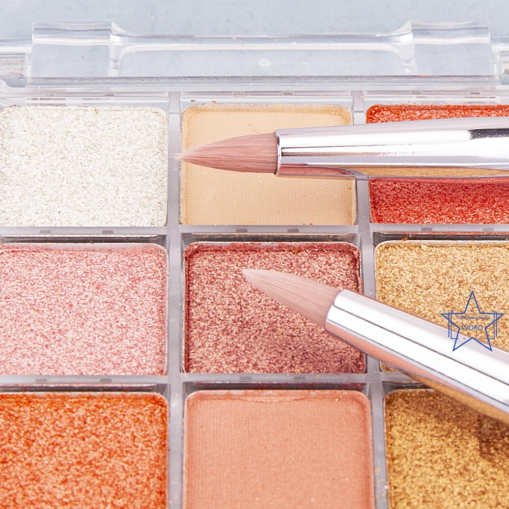 187 Pennello per correttore con punta a matita Pennello per correttore per eyeliner affusolato Sacchetti per eyeliner rosa Correttore Strumento per il trucco - immagine 6