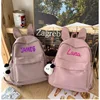 New Embroidered Personalized Kids Large Capacity Schoolbag Custom Name Rabbit Backpack Gifts Bag for Child Adult 1