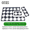 20PCS 21700 Lithium Cell Cylindrical Battery Holder Batteries Pack Plastic Holder Case Bracket for Battery Pack DIY 1