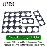 20PCS 21700 Lithium Cell Cylindrical Battery Holder Batteries Pack Plastic Holder Case Bracket for Battery Pack DIY 1