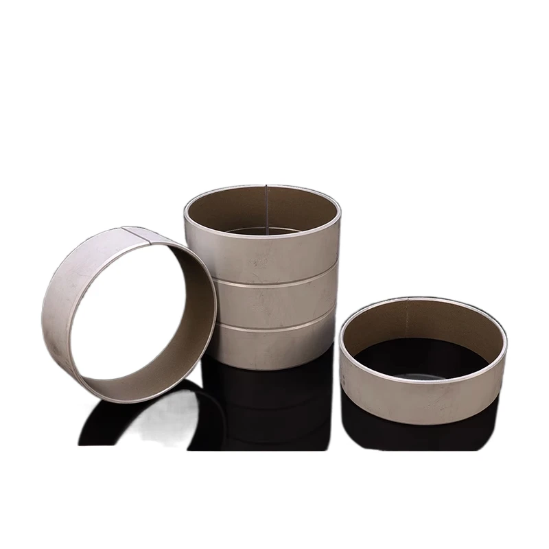 

XOJOX Excavator Accessories Hydraulic Cylinder Cup Copper Sleeve Large Bucket Arm Cylinder Guide Sleeve Support Sleeve Silver