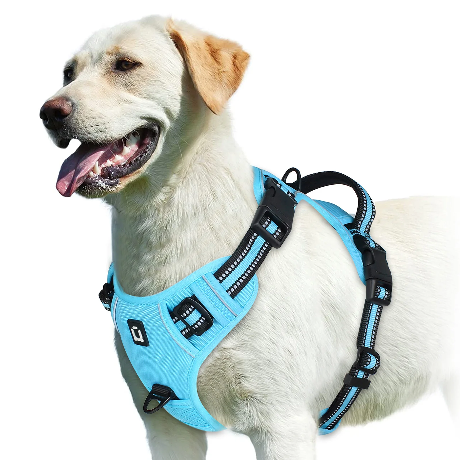 Comfort-Fit Adjustable Dog Harness with Control Handle