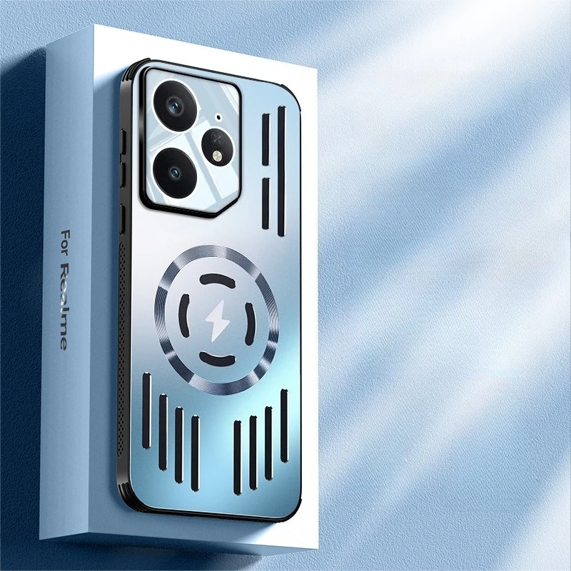 Magnetic Shockproof Aluminum Heat Dissipation Phone Case