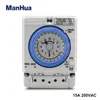 ManHua TB35N 100-240V 15A Din Rail Water Heater Programmable Timer switch Time Controller Mechanical Timer Switch 1