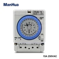ManHua TB35N 100-240V 15A Din Rail Water Heater Programmable Timer switch Time Controller Mechanical Timer Switch 1