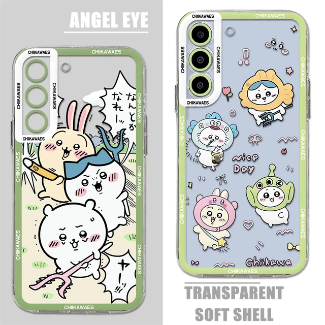 Chiikawa Samsung Phone Case For Samsung S24 S23 S22 S21 S20 S10 FE Note20 Note10 Plus Ultra - Image 4