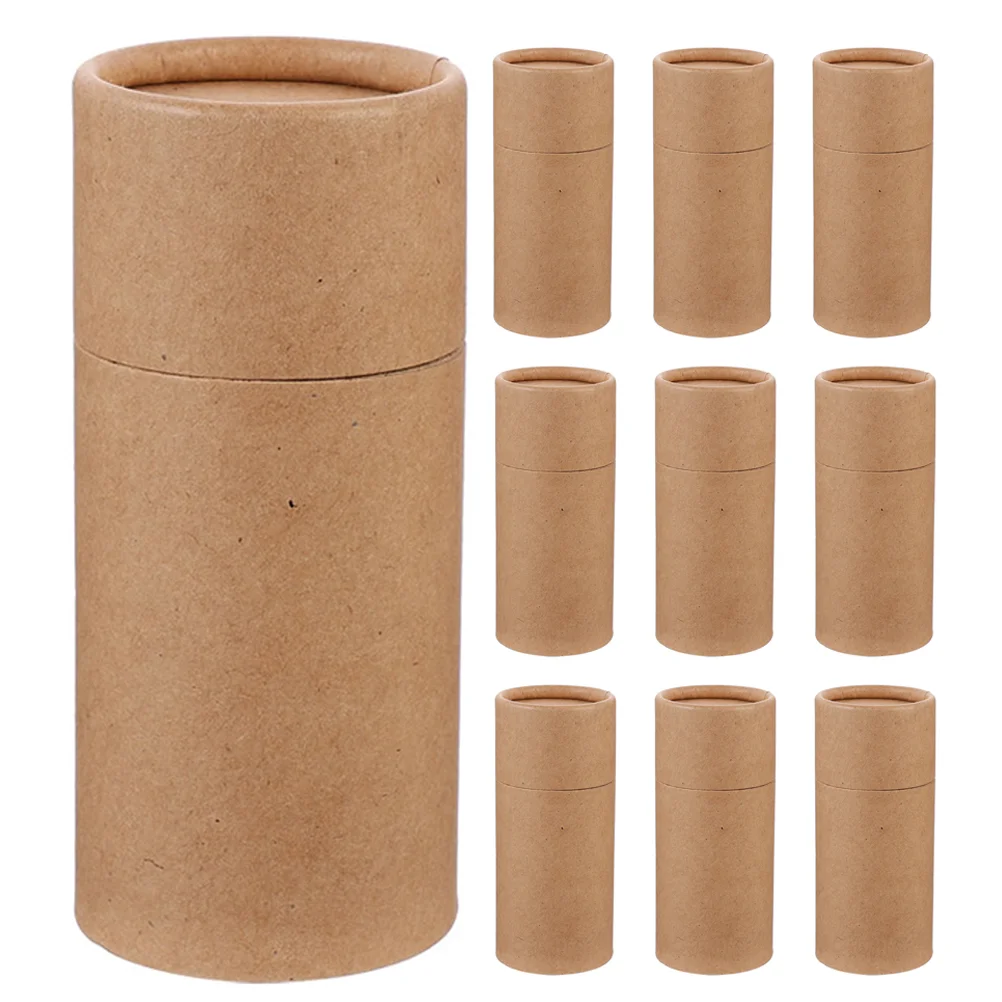

15 Pcs Paper Tube Gift Box Household Storage Canister Essential Oil Bottle Small Jar Tea Home Kitchen