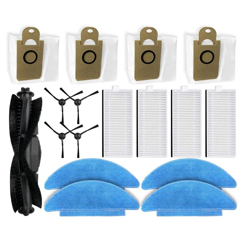 

Для Robojet X-One 2 Pro сменная основная боковая щетка Hepa фильтр Швабра тканевый пылесборник