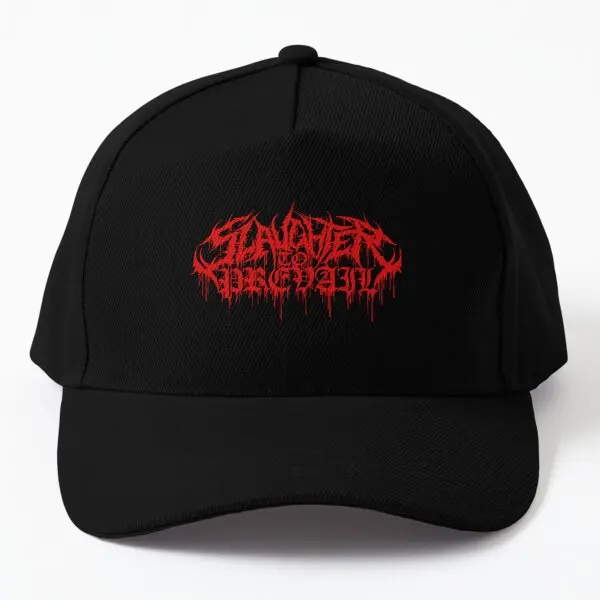 

Slaughter To Prevail Baseball Cap Hat Outdoor Fish Summer Bonnet Solid Color Hip Hop Casual Sun Boys Snapback Spring Printed