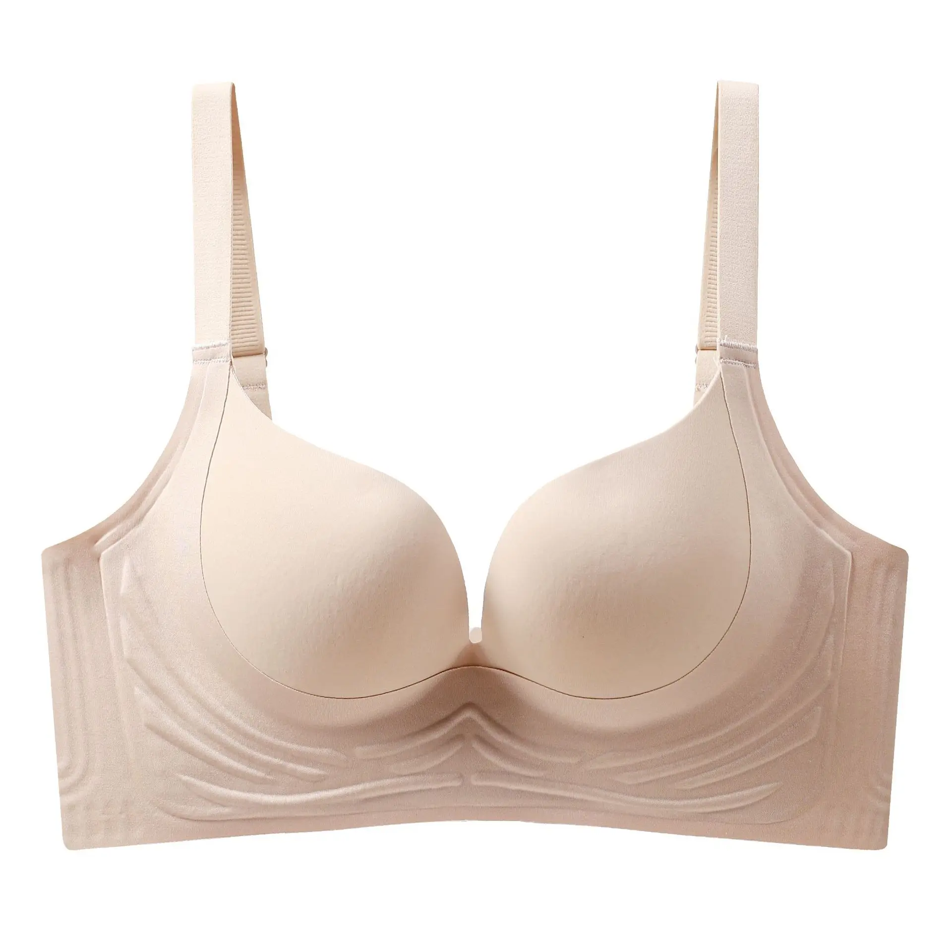 Soft Wirefree Women's Bras for Women Full Coverage No Underwire Everyday Comfortable Bras Seamless Padded