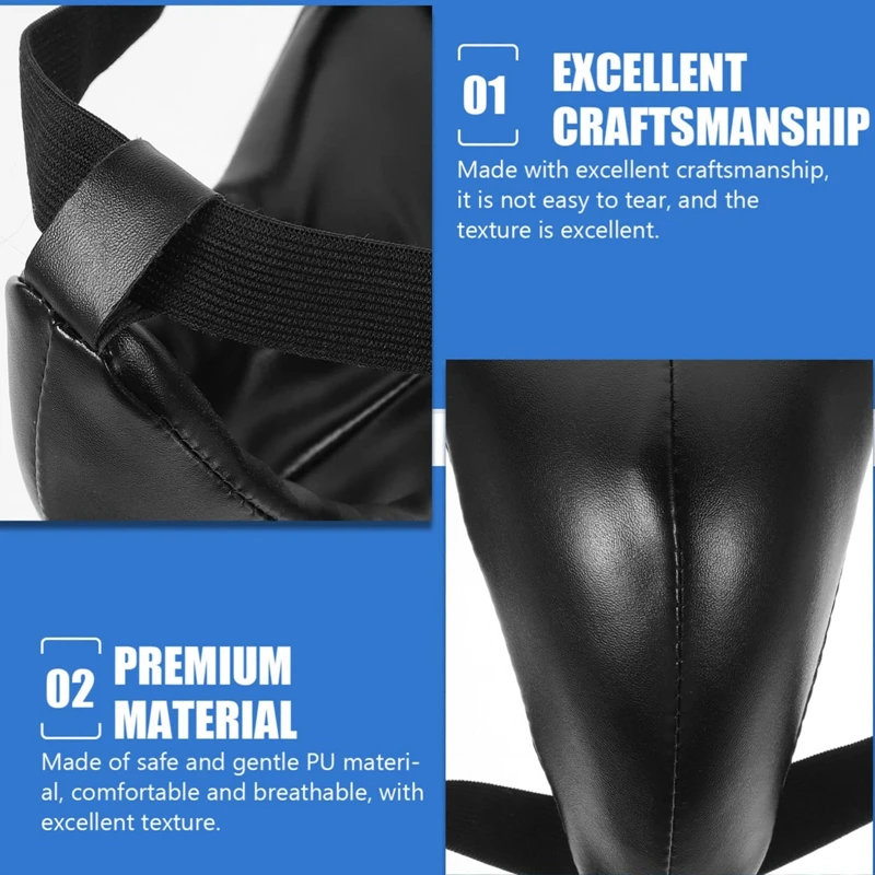 Men and Women Sponge Groin Guard Jockstrap Crotch Protector for Exercise Training Durable Taekwondo Groin Guard Abdominal groin protector