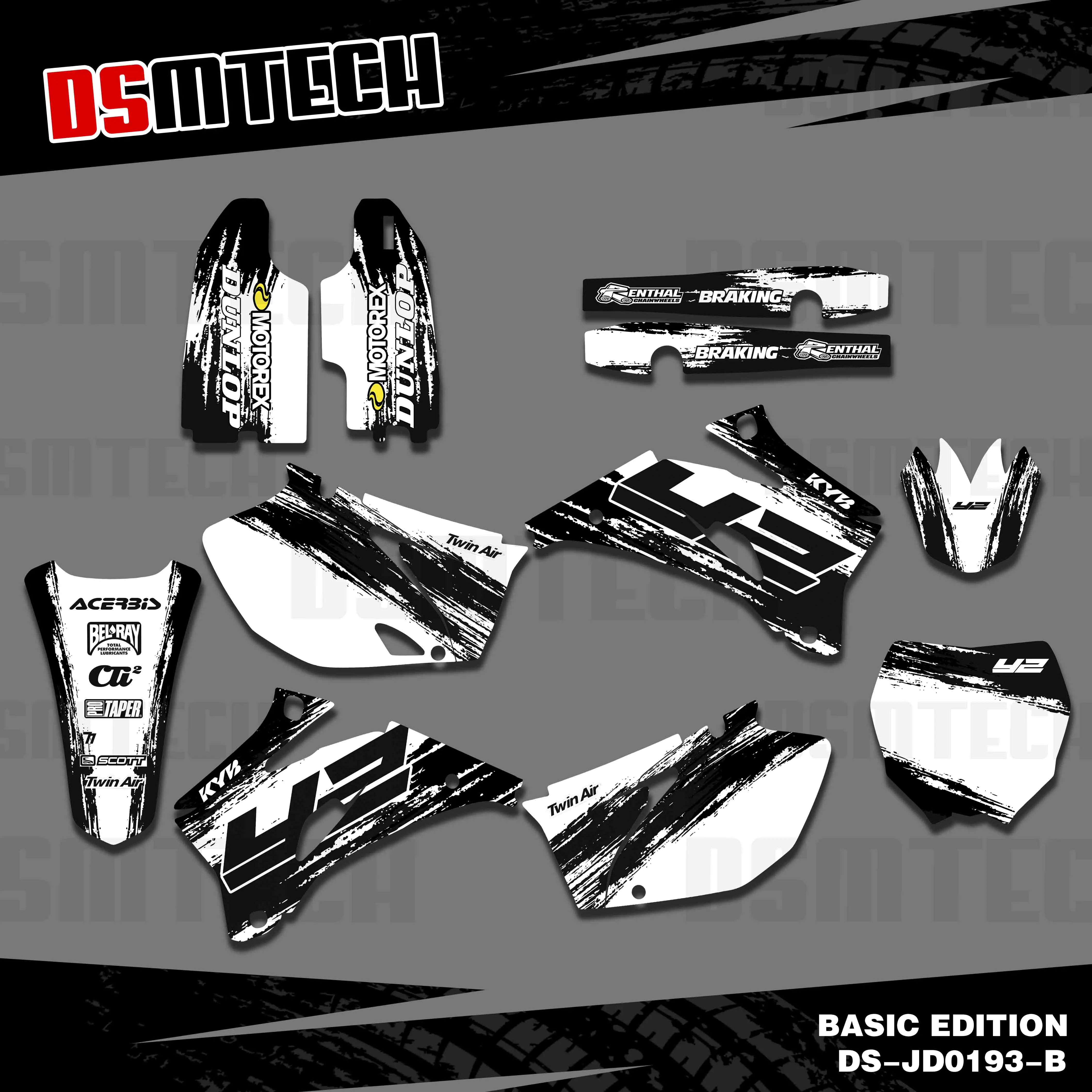 DSMTECH   ׷   ƼĿ ŰƮ, ߸ YZ250F YZ450F YZ 250F 450F 2006- 2009 , ǰ
