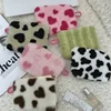 Heart Printed Cute Small Lipstick Cosmetic Bag Travel Makeup Organizer Toiletry Storage Bag Pouch Card Holder Purse Bags 2
