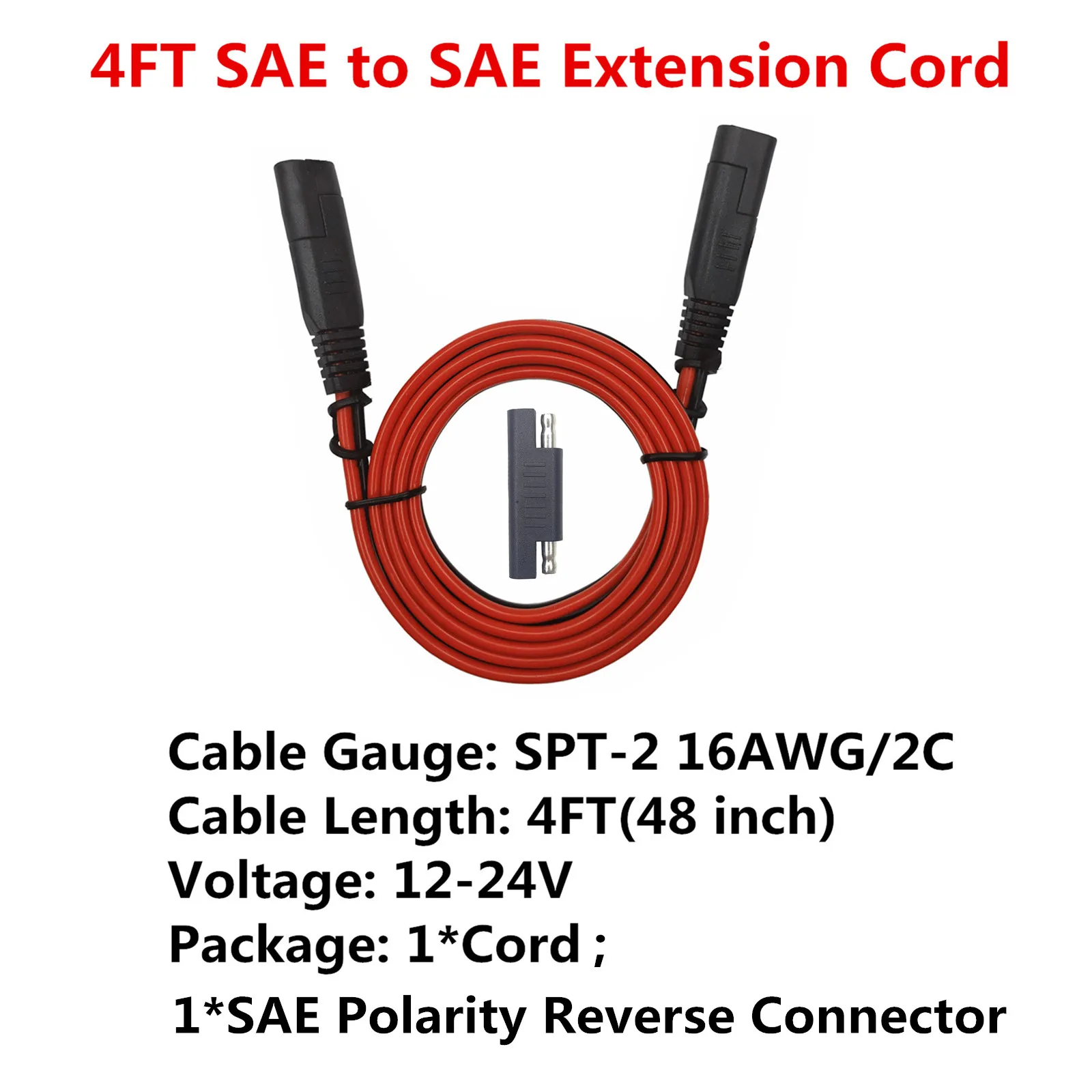 SAE to SAE 2   и ϳ׽, DC 12V 24V  Ŀ ÷