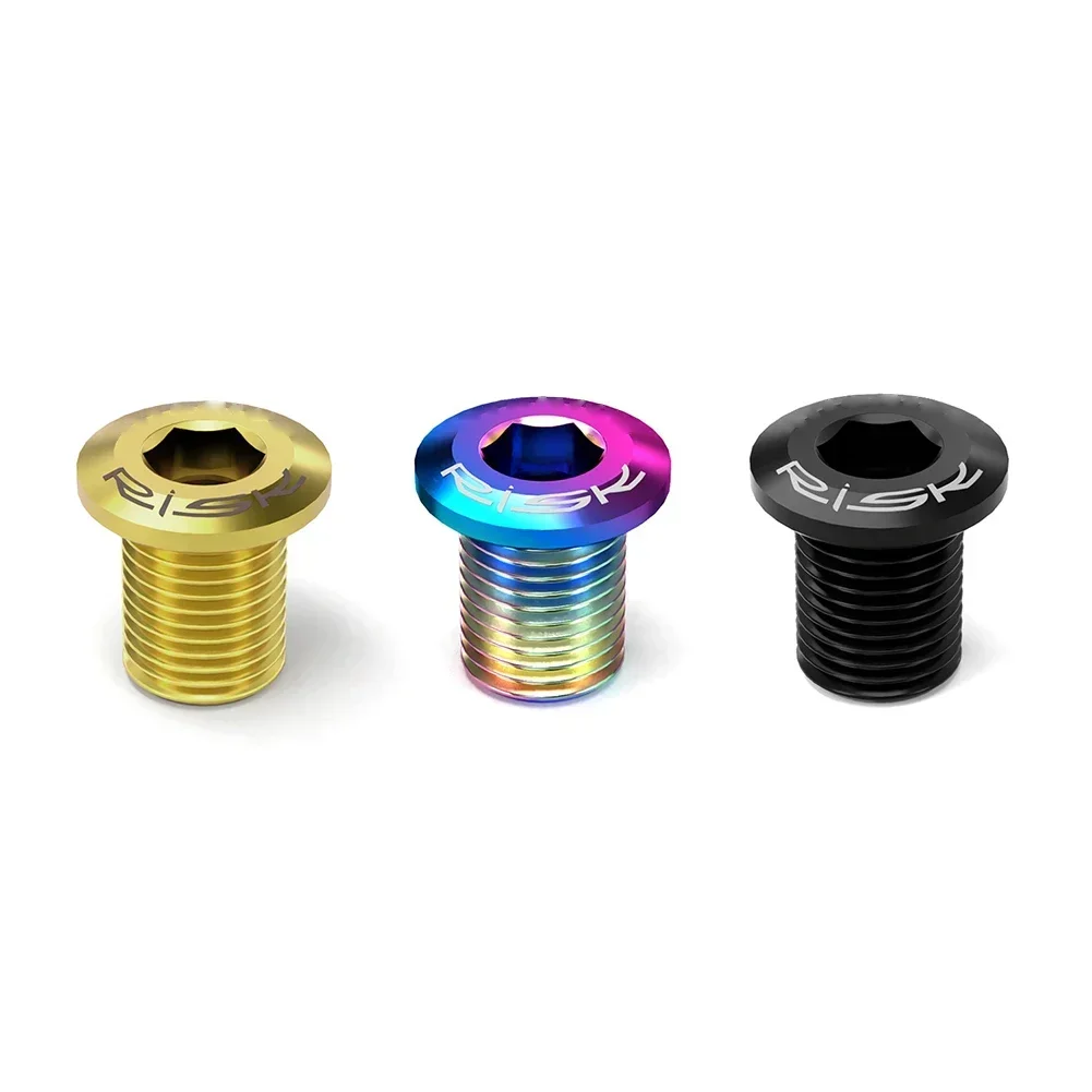 M8 10mm Titanium Alloy Chainring Bolt Set for UT68000 R80000 DA90000 Road Biking Needs